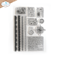 Preview: Elizabeth Craft Designs - Stempelset "Travel & Postage" Clear Stamps