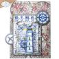 Preview: Elizabeth Craft Designs - Stempelset "Travel & Postage" Clear Stamps