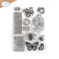 Preview: Elizabeth Craft Designs - Stempelset "Love & Roses" Clear Stamps