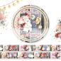 Preview: Memory Place "Moon Bunny 1" Washi Tape 15mmx5m