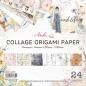 Preview: Memory Place - Origamipapier "Good Life Collage" 15x15cm - 24 Bogen