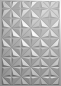 Preview: Crafters Companion - Prägefolder "Geometric Diamonds" 3D Embossingfolder