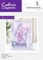 Preview: Crafters Companion - Schablone "Graceful Feather" Stencil