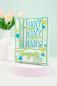 Preview: Crafters Companion - Stempelset & Stanzschablone "Many Congrats" Stamp & Dies