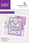 Preview: Crafters Companion - Stempelset & Stanzschablone "Hello Butterfly" Stamp & Dies