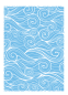 Preview: Crafters Companion - Prägefolder "Wonderful Waves" 2D Embossingfolder