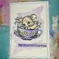 Preview: IndigoBlu - Gummistempel Set "Adorable Dormouse" A6 Rubber Stamp