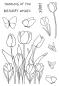 Preview: Creative Expressions - Stempelset "Tulip & Crocus" Clear Stamps 4x6 Inch Design by Jane's Doodles