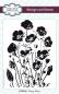 Preview: Creative Expressions - Gummistempel A6 "Poppy Patch" Rubber Stamp