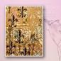 Preview: Creative Expressions - Schablone 6x8 Inch "Fleur-de-lis Elegance" Stencil Design by Taylor Made Journals