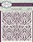 Preview: Creative Expressions - Schablone 6x6 Inch "Fleur-de-lis Trellis" Stencil Design by Taylor Made Journals