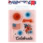 Preview: American Crafts - Stempelset "Flags and Frills" Clear Stamps