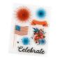 Preview: American Crafts - Stempelset "Flags and Frills" Clear Stamps