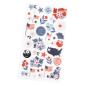 Preview: American Crafts - Aufkleber "Flags and Frills" Puffy Icons Sticker