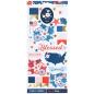 Preview: American Crafts - Aufkleber "Flags and Frills" Sticker