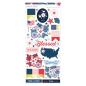 Preview: American Crafts - Aufkleber "Flags and Frills" Sticker