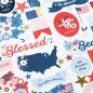 Preview: American Crafts - Aufkleber "Flags and Frills" Sticker