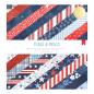 Preview: American Crafts - Designpapier "Flags and Frills" Paper Pack 12x12 Inch - 24 Bogen