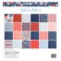 Preview: American Crafts - Designpapier "Flags and Frills" Paper Pack 12x12 Inch - 24 Bogen