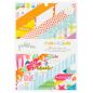 Preview: American Crafts - Designpapier "Fun in the Sun" Paper Pack 6x8 Inch - 36 Bogen