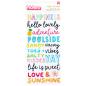 Preview: American Crafts - Aufkleber "Fun in the Sun" Thickers Phrase Sticker