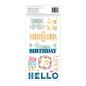 Preview: American Crafts - Aufkleber "Joyful Notes" Thickers Phrase Sticker