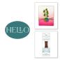 Preview: Spellbinders - Wachssiegel Stempel "Hello" Wax Seal Stamp