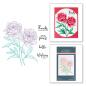 Preview: Spellbinders - Buchdrucktechnik "Peony Perfection" Press Plate