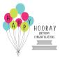 Preview: Spellbinders - Press Plate & Dies "Happy Hooray Balloons"