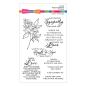 Preview: Stampendous - Stempelset "Sincere Sentiments" Clear Stamps