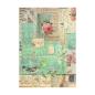 Preview: Stamperia - Decopatch Papier "Backgrounds" Decoupage A6 - 8 Bogen  