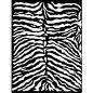 Preview: Stamperia - Schablone 20x25cm "Savana Zebra Pattern" Stencil