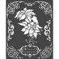 Preview: Stamperia - Schablone 20x25cm "Poinsettia" Stencil