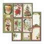 Preview: Stamperia - Designpapier "Classic Christmas" Paper Pack 6x6 Inch - 10 Bogen