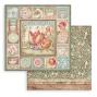 Preview: Stamperia - Designpapier "Casa Granada" Paper Pack 6x6 Inch - 10 Bogen