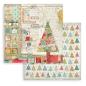 Preview: Stamperia - Designpapier "Christmas Patchwork" Paper Pack 6x6 Inch - 10 Bogen