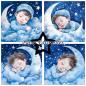 Preview: Paper Favourites - Designpapier "Sleeping Girl & Boy" Paper Pack 12x12 Inch 8 Bogen