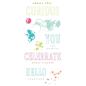 Preview: Sizzix - Stempelset "Hello You Sentiments" Clear Stamps Design by 49 and Market