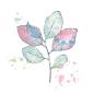 Preview: Sizzix - Stanzschablone & Stempelset "Painted Pencil Leaves" Framelits Craft Dies & Clear Stamps by 49 and Market