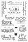 Preview: My Favorite Things Stempelset "Cheerful Blessings" Clear Stamps