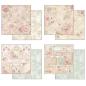 Preview: Stamperia - Designpapier "Shabby Rose" Paper Pack 12x12 Inch - 10 Bogen