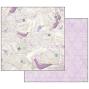 Preview: Stamperia - Designpapier "Lilac" Paper Pack 12x12 Inch - 10 Bogen