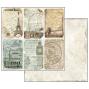 Preview: Stamperia - Designpapier "Around the World" Paper Pack 12x12 Inch - 10 Bogen