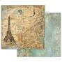 Preview: Stamperia - Designpapier "Around the World" Paper Pack 12x12 Inch - 10 Bogen