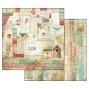 Preview: Stamperia - Designpapier "Garden" Paper Pack 12x12 Inch - 10 Bogen