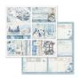 Preview: Stamperia - Designpapier "Blue Land" Paper Pack 12x12 Inch - 10 Bogen