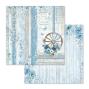 Preview: Stamperia - Designpapier "Blue Land" Paper Pack 12x12 Inch - 10 Bogen