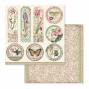 Preview: Stamperia - Designpapier "Spring Botanic" Paper Pack 12x12 Inch - 10 Bogen