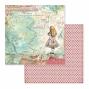 Preview: Stamperia - Designpapier "Alice" Paper Pack 12x12 Inch - 10 Bogen