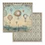 Preview: Stamperia - Designpapier "Voyages Fantastiques" Paper Pack 12x12 Inch - 10 Bogen